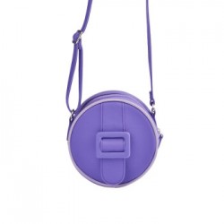 Merimies Candy Color Mini Round Bag Purple Bag