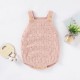 100% Cotton Baby Knitted Sleeveless Romper 82W816
