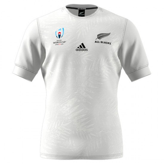 All White RWC Y3 Away Jersey 2019