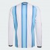 Argentina Mens Home Long Sleeve Soccer Jersey 2026