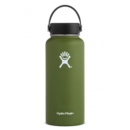 32 oz Hydro Flask Wide Mouth Olive