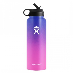 40 oz Wide Mouth Hydro Flask PNW Collection Wildflower