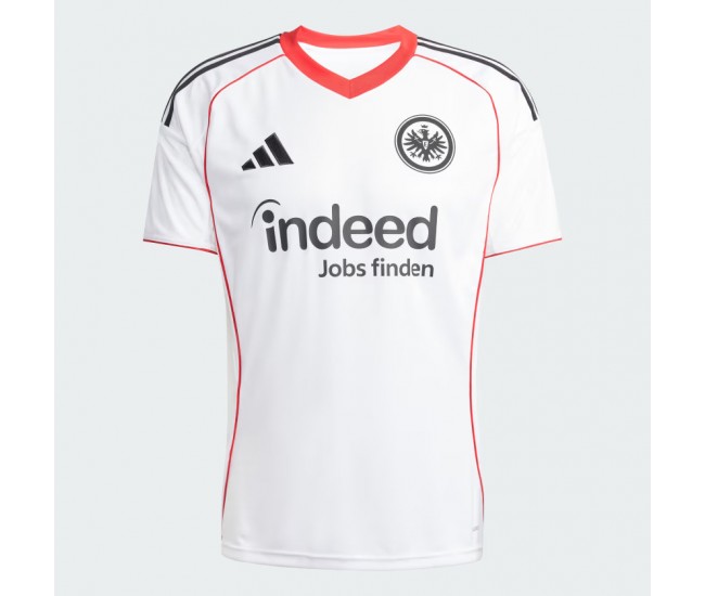 Eintracht Frankfurt Mens Away Soccer Jersey 2025