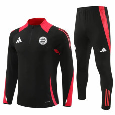 Bayern Munich Black Training Technical Soccer Tracksuit 2024