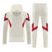 Bayern Munich Men Hooded Training Sweat Soccer Tracksuit 2024