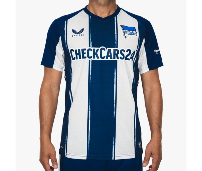 Hertha BSC Men's Home Soccer Jersey 2025