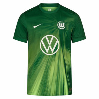 VfL Wolfsburg Mens Home Soccer Jersey 2025