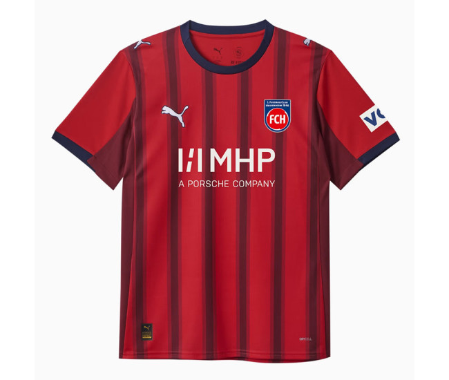 FC Heidenheim Mens Home Soccer Jersey 2025
