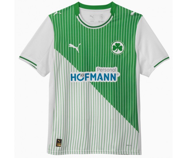 Greuther Fürth Mens Home Soccer Jersey 2025