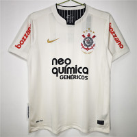 SC Corinthians Men Home Retro Soccer Jersey 2010