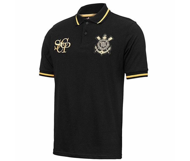 Corinthians Men's Retro Gold Polo Shirt 2025