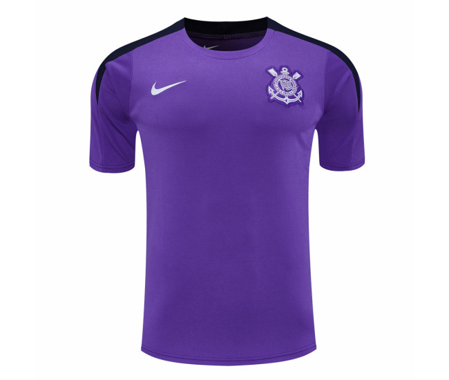 Corinthians Men's Purple Training Soccer Jersey 2025
