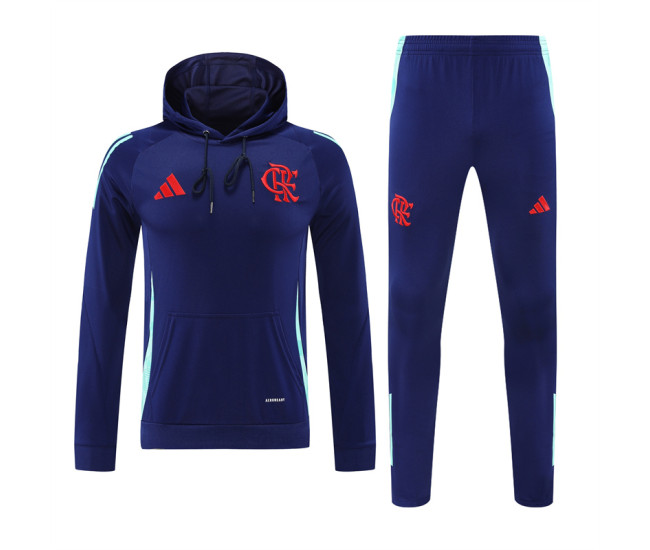 CR Flamengo Men's Training Hooded Sweat Soccer Tracksuit 2025