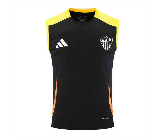 Atletico Mineiro Mens Black Training Sleeveless 2025
