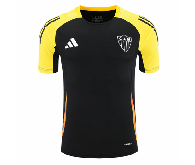 Atletico Mineiro Mens Black Training Soccer Jersey 2025