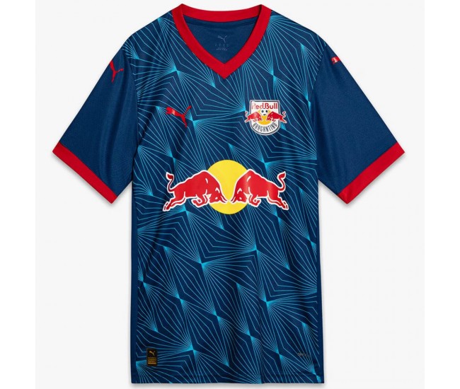 Red Bull Bragantino Mens Away Soccer Jersey 2025