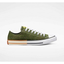 Converse Green Happy Camper Chuck Taylor All Star Unisex Low Top Shoe