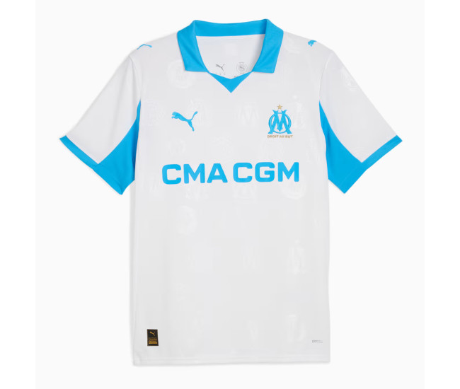 Olympique de Marseille Men's Home Soccer Jersey 2025