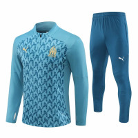 Olympique Marseille Graphics Training Technical Soccer Tracksuit 2024