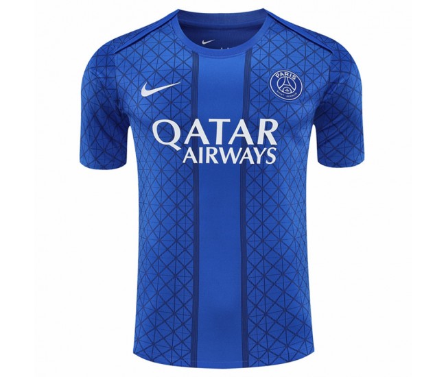 Paris Saint-Germain Mens Pre Match Soccer Jersey 2025