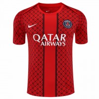 Paris Saint-Germain Mens Red Pre Match Soccer Jersey 2025