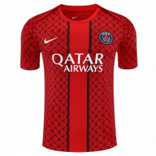 Paris Saint-Germain Mens Red Pre Match Soccer Jersey 2025