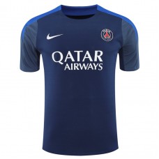 Paris Saint-Germain Mens Training Navy Soccer Jersey 2025