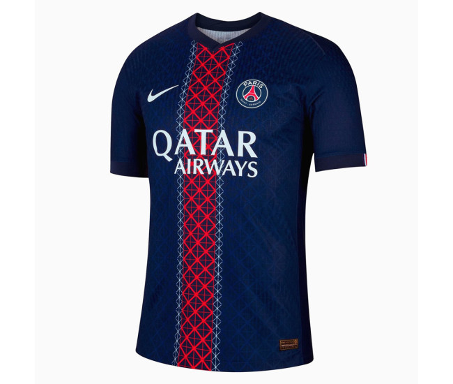 Paris Saint Germain Mens Home Soccer Jersey 2025