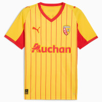 RC Lens Mens Home Soccer Jersey 2025