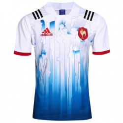 2017 Men's France Home Rugby Jersey