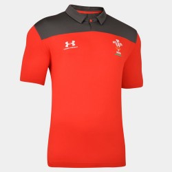 Under Armour Wales WRU 2019 2020 Rugby Polo Shirt