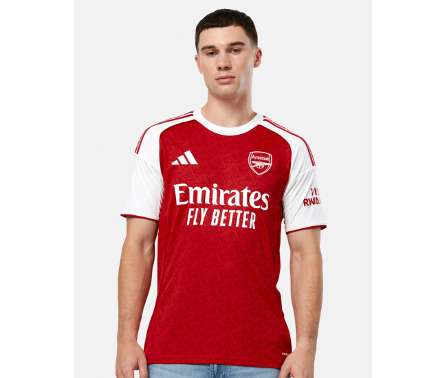 Arsenal FC Mens Home Authentic Soccer Jersey 2025