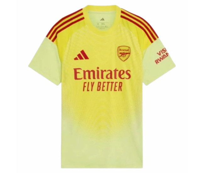 Arsenal FC Mens Home Goalkeeper Soccer Jersey 2025