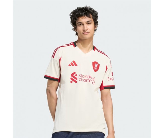 Liverpool FC Mens Away Authentic Soccer Jersey 2025