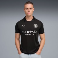 Manchester City Mens Away Authentic Soccer Jersey 2025