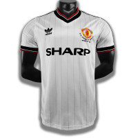 Manchester United FC Men Away Retro Soccer Jersey 1983 