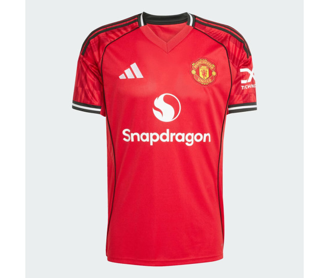 Manchester United Mens Home Soccer Jersey 2025