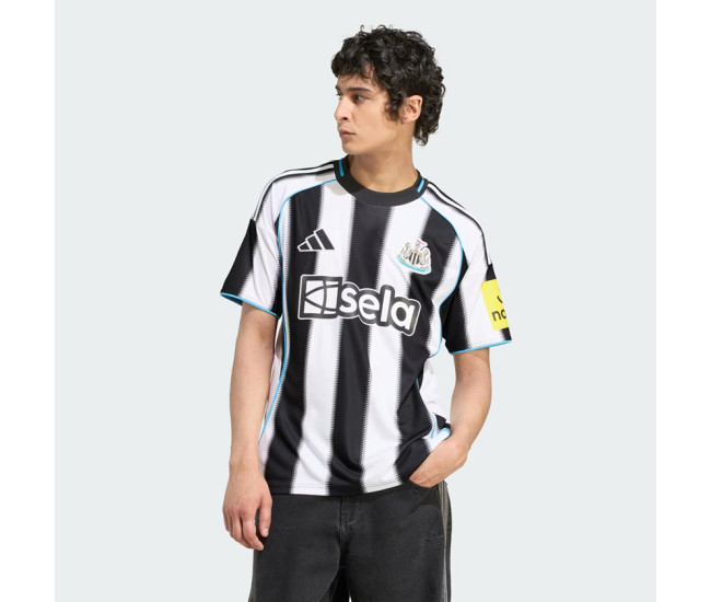 Newcastle United Mens Home Authentic Soccer Jersey 2025