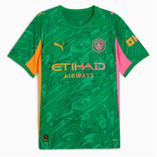 Manchester City Mens Goalkeeper Green Jersey 2025