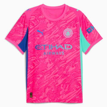 Manchester City Mens Goalkeeper Pink Jersey 2025