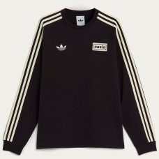Adidas Originals x Oasis Adult Tour 3-Stripes Long Sleeve Jersey 2025 Adidas Originals x Oasis Adult Tour 3-Stripes Long Sleeve Jersey 2025