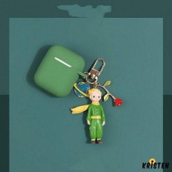 The little Prince Style Keychain Silicone Protective Case for Apple Airpods 1 & 2