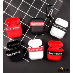 Supreme Style Modern Silicone Protective Shockproof Case for Apple Airpods 1 & 2