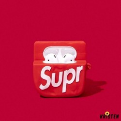 Supreme Style Classic Bag Silicone Protective Case for Apple Airpods 1 & 2