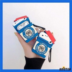 Snoopy Style Silicone Protective Case for Apple Airpods 1 & 2