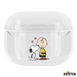 Snoopy Style Charlie Clear Hard Protective Designer Case for Apple Airpods Pro
