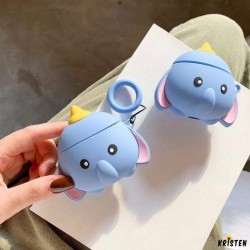 Disney Style Dumbo Flying Elephant Silicone Protective Shockproof Case for Apple Airpods 1 & 2