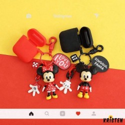 Disney Mickey Minnie Mouse Silicone Protective Shockproof Case for Apple Airpods 1 & 2