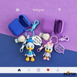 Daisy Donald Duck Disney Silicone Protective Shockproof Case for Apple Airpods 1 & 2