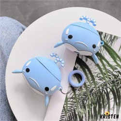 Cute Whale Silicone Protective Case for Apple Airpods Pro